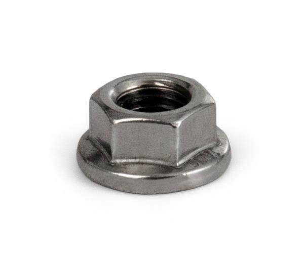 Matica G21 prírubová M10, DIN 6923, nerez