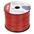 Vodič reproduktora dvojžilový CCA 2x1mm2 100m 5A AMiO-04458