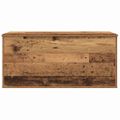 vidaXL Úložná krabica Staré drevo 100 x 42 x 46 cm Kompozitné drevo