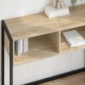 vidaXL Koncový stôl Sonoma 100 x 36 x 75 cm Kompozitné drevo