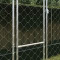 vidaXL Klietka pre psa s strechou Strieborná 800 x 200 x 256 cm