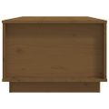 vidaXL Konferenčný stolík medovo-hnedý 100x50x35 cm borovicový masív