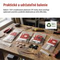 Páčková spojovacia svorka 3× 0,2–4 mm2, 10 ks