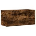 vidaXL Úložný box dymový dub 100x42x46 cm kompozitné drevo