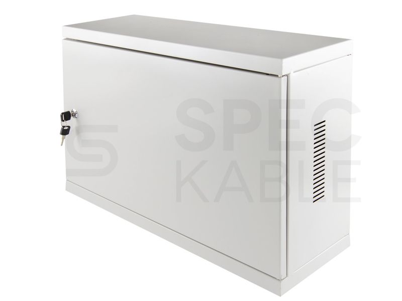 Kovový rozvádzač montážna skriňa 540x400x180 mm TPR-3U, chrbát plech, lesklá biela Kovový rozvádzač montážna skriňa 540x400x180 mm TPR-3U, chrbát plech, lesklá biela