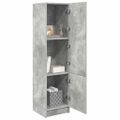 vidaXL Highboard Betónová šedá 31.5 x 32 x 122.5 cm