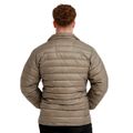 Pánska bunda Puffer Vetiver/Black - GymBeam, veľkosť M, veľkosť oblečenia M