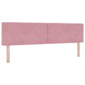 vidaXL Posteľ boxspring s matracom Ružová 180 x 200 cm Zamat