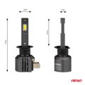 LED žiarovky X4-series AVIATOR H1 6500K max 44W AMIO-03761