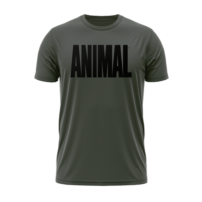 Tričko Animal Military Green - Universal Nutrition, veľkosť XXL, veľkosť oblečenia XXL