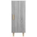 vidaXL Komoda sivý dub sonoma 34,5x34x90 cm spracované drevo