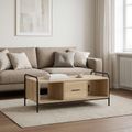 vidaXL Konferenčný stolík Dub sonoma 99,5 x 49 x 41 cm
