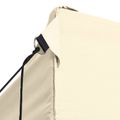 vidaXL Párty stan 280 x 410 x 315 cm Krémová Oxfordská látka