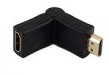 Spojka HDMI z/k rotačná