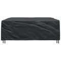 vidaXL Obal na nábytok Jednofarebný Čierna 200 x 190 x 85 cm 210D