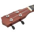 vidaXL Sopránové ukulele s taškou pre deti, prírodné 21"