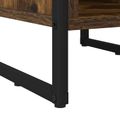 vidaXL Nočný stolík 2 ks Dymový dub 39.5 x 30 x 50 cm Kompozitné drevo