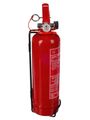 Práškový hasiaci prístroj FIRE STOP 1 kg, ABC, celokovový, vrátane kovového držiaka SIXTOL