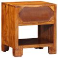 vidaXL Servírovacia skriňa Viacfarebný 40 x 35 x 45 cm akáciový masív