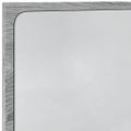 vidaXL LED kúpeľňové zrkadlo sivé sonoma 60x8,5x38 cm kompozitné drevo