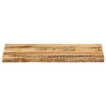 vidaXL Stolová doska živá hrana 100x40x2,5 cm masívny surový mangovník