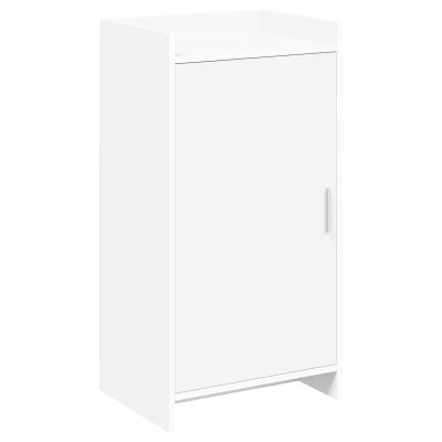 vidaXL Skriňa na topánky Biela 48 x 36 x 92 cm Kompozitné drevo