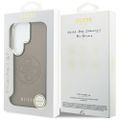 Puzdro Guess Perforated Logo MagSafe pre Samsung Galaxy S26 Ultra hnedá