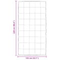 vidaXL Prikrývka na celý rok 135 x 220 cm 300 gsm Čierna
