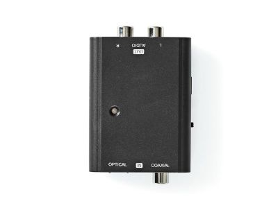 Prevodník Toslink/2x Cinch NEDIS ACON2509BK