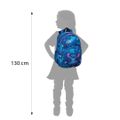 Školská taška Rider 43 cm Stitch Blue