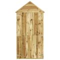 vidaXL Záhradná kôlňa na náradie 107x37x220 cm impregnovaná borovica