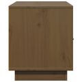 vidaXL TV skrinka medovo-hnedá 80x34x40 cm masívna borovica