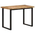 vidaXL Jedálenský stôl 110x55x75 cm masívne mangovníkové drevo