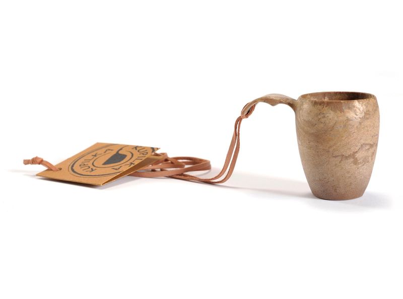30050051 Kupilka 5 Shot cup Brown - malý hnedý pohárik/poldecák