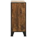 vidaXL Úložné skrinky 2 ks rustikálne hnedé 72x36x82 cm kov a MDF