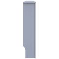 vidaXL Kryt na radiátor antracitový 152x19x81,5 cm MDF