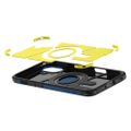Puzdro Spigen Tough Armor Mag Magsafe pre iPhone 16 6,1" tmavomodrá