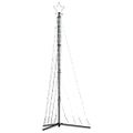 vidaXL LED vianočný stromček 339 LED studená biela 182 cm