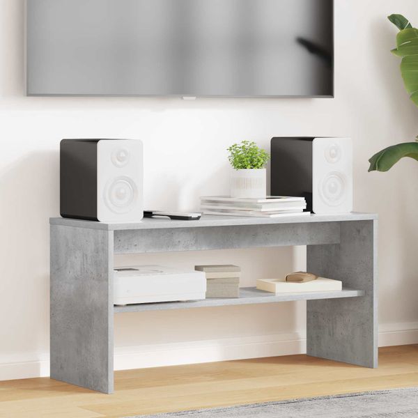 vidaXL TV skrinka Betónová šedá 80 x 30 x 40 cm Kompozitné drevo