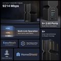 TP-Link Archer BE550 BE9300 Wi-Fi 7 Router