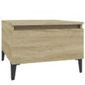 vidaXL Bočné stolíky 2 ks dub sonoma 50x46x35 spracované drevo