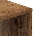 vidaXL Písací stôl staré drevo 102,5x35x75 cm kompozitné drevo