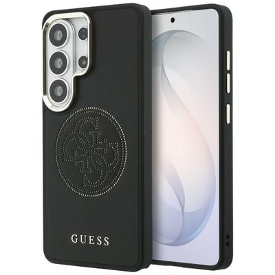 Puzdro Guess Perforated Logo MagSafe pre Samsung Galaxy S26 Ultra čierne