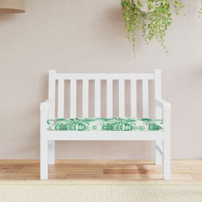 vidaXL Podložka na záhradnú lavičku 110x50x7 cm oxfordská látka