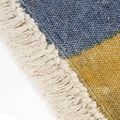 vidaXL Ručne tkaný koberec Kilim, bavlna 120x180 cm, potlač, farebný