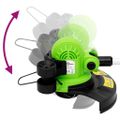 vidaXL Elektrický teleskopický orezávač trávnika 29 cm 550 W