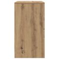vidaXL Servírovacia skriňa Hnedá 70 x 41 x 75 cm Kompozitné drevo