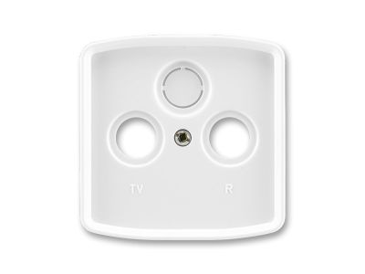 Víčko Tango ABB 5011A-A00300 B biela k SAT TV zásuvke