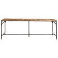 vidaXL Jedálenský stôl 220x90x75 cm surový mangovníkový masív