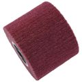 vidaXL Brúsne valce 3 ks Červená 12 x 12 x 10 cm Syntetické vlákno